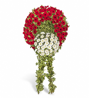 LKS CENAZE ELENG KIRMIZI BEYAZ GERBBELA